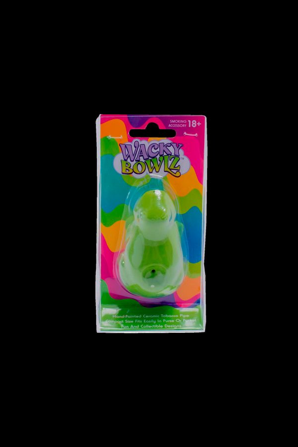 Wacky Bowlz Frog Ceramic Hand Pipe