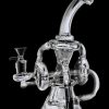 Smoke Cartel Scientific Recycler with Bent Neck Bong