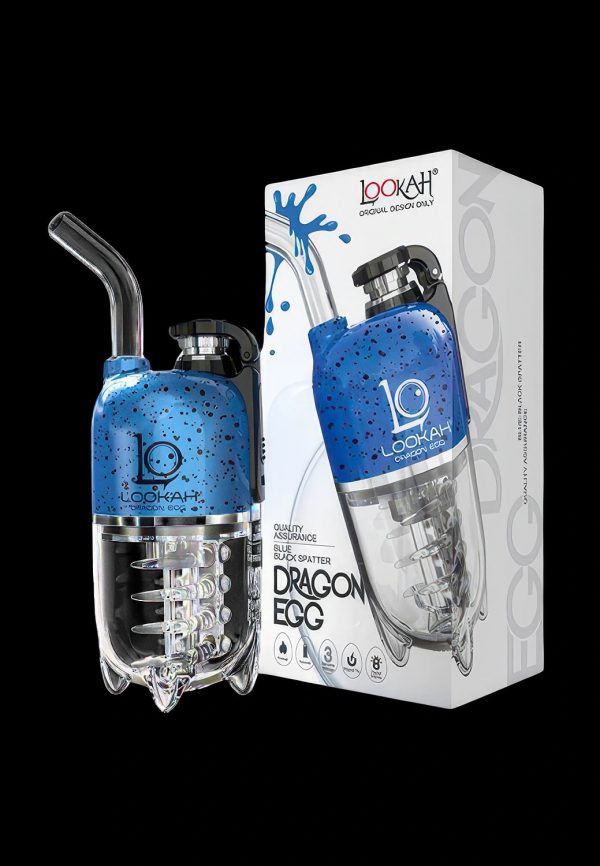 Lookah Dragon Egg eRig Bubbler | Spatter Edition
