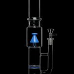 Smoke Cartel Straight Tube with Stacked Percs Bong - 17 in.