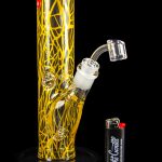 Famous Brandz "Contact" 10" Straight Tube with Banger