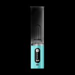 Yocan Piller cannabis vaporizer pen in teal against a black background.