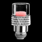 Close-up of the Airistech HeadBanger Dab Replacement Coil, showing a metallic coil with a red interior visible from the top.