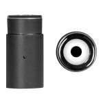 Close-up view of the Aurora Halo Ceramic Quartz Atomizer, showing its circular opening against a plain white background.