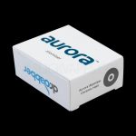 Front view of the Aurora Halo Ceramic Quartz Atomizer against a plain white background.