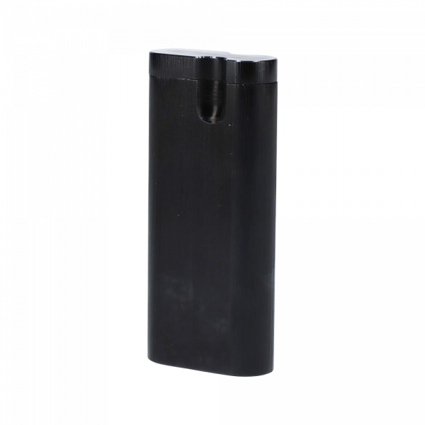 A straight-on view of the Aluminum Dugout - Large, displaying its smooth, metallic exterior against a neutral backdrop.