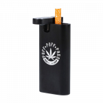 A close-up of the Aluminum Dugout - Large, showcasing its metallic sheen and simple, rectangular design.