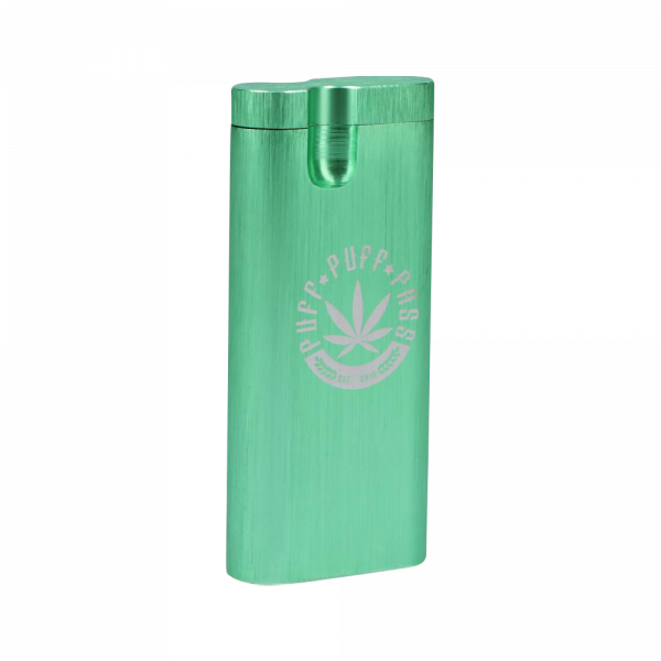 A front view of the Aluminum Dugout - Large, showcasing its sleek, metallic design against a plain white background.