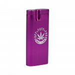 A straightforward studio shot of the Aluminum Dugout - Large, displaying its sleek metallic finish and rectangular form.