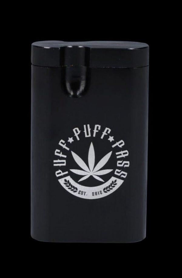 A sleek, silver Aluminum Dugout is shown in a studio shot with a minimalist design and smooth, metallic finish.