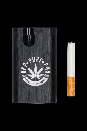 Famous Brandz Puff Puff Pass Aluminum Dugout | Small | Black