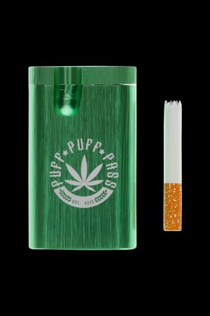 Famous Brandz Puff Puff Pass Aluminum Dugout | Small | Green