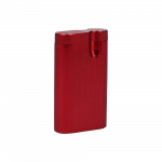 A studio shot of the Aluminum Dugout, showcasing its sleek, metallic form against a plain white backdrop.