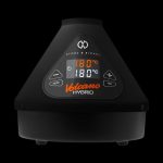 Storz & Bickel Volcano Hybrid vaporizer with digital temperature display.