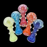 Smoke Cartel Colourful Spoon with Grips Pipe