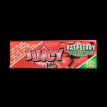 A close-up of the colorful packaging for Juicy Jay's Classic Size Flavored Rolling Papers, displaying the brand logo and product name.