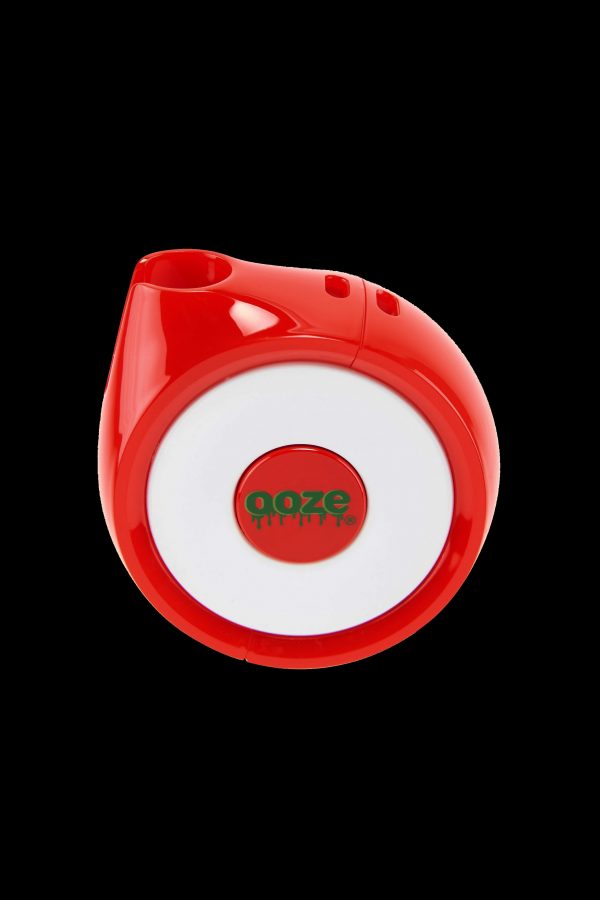 Red Ooze rolling box with brand logo.