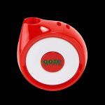 Red Ooze rolling box with brand logo.