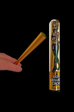 1 King Size Gold Hemp Cone