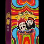 Front view of the Cheech & Chong "Maui Waui" Dab Rig, a colorful, patterned glass piece with a unique, artistic design.