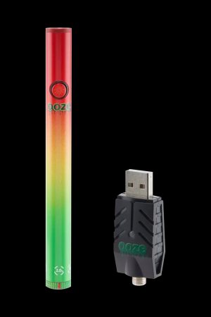 Ooze cannabis vape pen and USB charger.