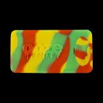 Front view of the Ooze Slugger Dabbin Dugout, showcasing a compact, colorful design with visible compartments.