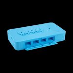 Front view of the Ooze Slugger Dabbin Dugout, showcasing its compact size and sleek, modern design.