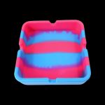 Colorful silicone catch-all tray for cannabis accessories.