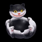 Fujima Trippy Tuxedo Cat Polystone Ashtray