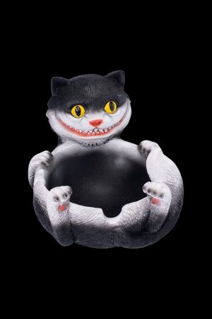 Fujima Trippy Tuxedo Cat Polystone Ashtray