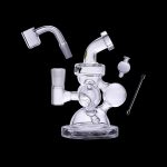 Goody Glass Atom Mini Dab Rig 4-Piece Kit