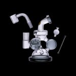 Goody Glass Atom Mini Dab Rig 4-Piece Kit