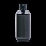 Black silicone cannabis oil container.