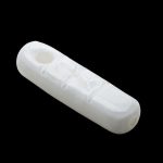White marble pipe for smoking cannabis.