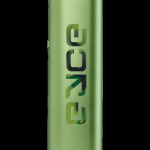 Green cannabis vape pen with “Yocce” logo.