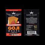 King Palm Goji Berry Wraps - 2 Packs of 4