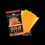 King Palm Goji Berry Wraps - 2 Packs of 4