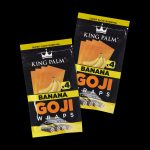 King Palm Goji Berry Wraps - 2 Packs of 4