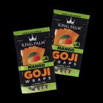 King Palm Goji Berry Wraps - 2 Packs of 4