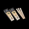 Two packs of King Palm natural hemp cones alongside six pre-rolled, unlit cones.