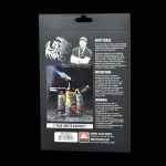 Product packaging for a Special Blue torch lighter, featuring artwork by Sean Desmond and including safety warnings and instructions.