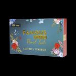 Famous Design Floral Lush Ashtray - Gold Accent