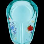 Famous Design Floral Lush Ashtray - Gold Accent