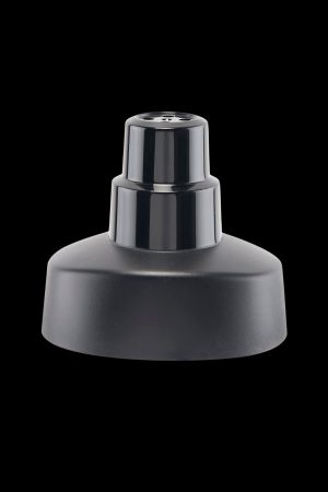 Black cannabis oil applicator tip.