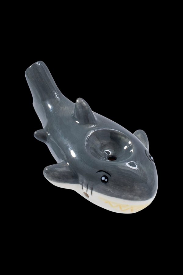 Wacky Bowlz Shark Ceramic Pip