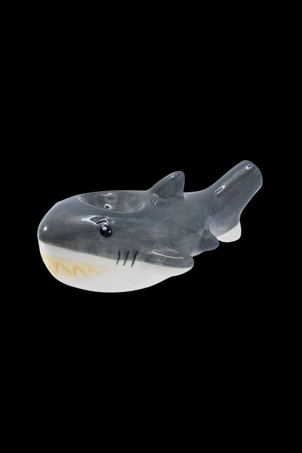 Wacky Bowlz Shark Ceramic Pip