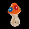 Wacky Bowlz Flower Mushroom Ceramic Pipe