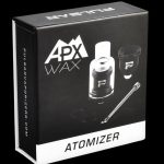 Black box for Pulsar APX wax atomizers with product illustration.