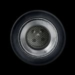 Close-up of a metal cannabis bowl screen.