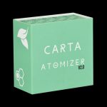 Green box for Carta Atomizer V2.0 cannabis accessory.